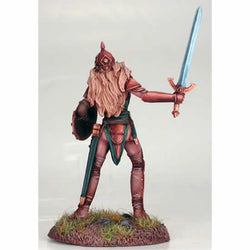DSM1155 Female Fighter with Sword and Shield Miniature Elmore Masterwork (ONLINE ORDER ONLY)