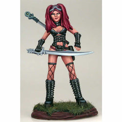 DSM1160 Goth Female Warrior with Sword Miniature Elmore Masterwork (ONLINE ORDER ONLY)