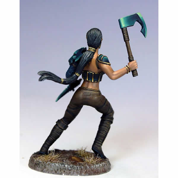 DSM1165 Fighter Dual Wielding Axe and Dagger Miniature Elmore Masterwork (ONLINE ORDER ONLY)