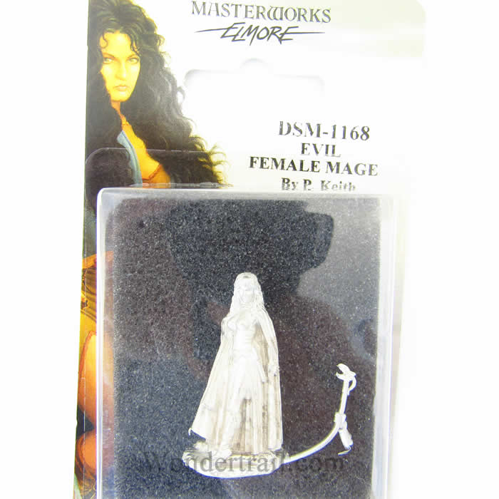 DSM1168 Evil Female Mage with Scepter Miniature Elmore Masterwork (ONLINE ORDER ONLY)