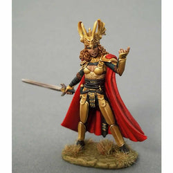 DSM1172 Cocky Female Knight with Sword Miniature Elmore Masterwork (ONLINE ORDER ONLY)