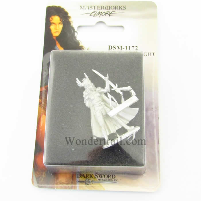DSM1172 Cocky Female Knight with Sword Miniature Elmore Masterwork (ONLINE ORDER ONLY)