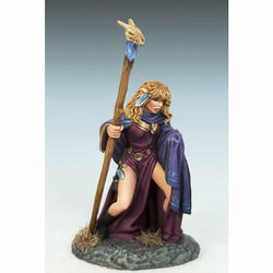 DSM1182 Female Elven Mage with Staff Miniature Elmore Masterwork (ONLINE ORDER ONLY)