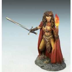 DSM1183 Female Rogue with Sword Miniature Elmore Masterwork (ONLINE ORDER ONLY)
