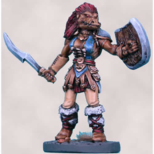 DSM1205 Taan Female with Sword Miniature Elmore Masterwork (ONLINE ORDER ONLY)