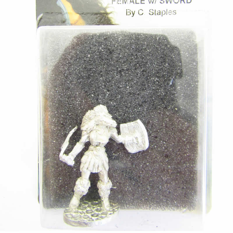 DSM1205 Taan Female with Sword Miniature Elmore Masterwork (ONLINE ORDER ONLY)