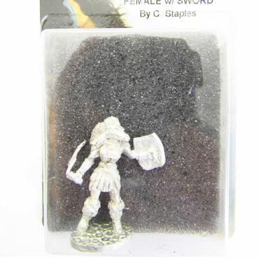 DSM1205 Taan Female with Sword Miniature Elmore Masterwork (ONLINE ORDER ONLY)