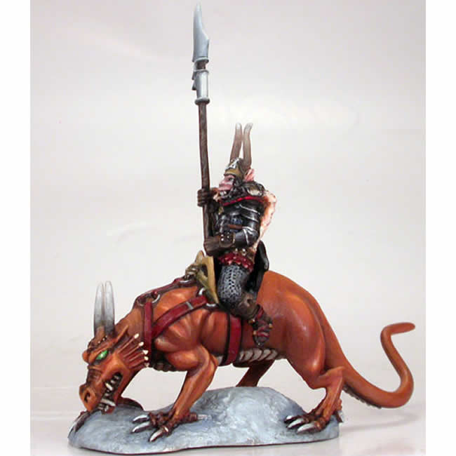 DSM1222 Chaos Warrior on Lizard Mount Miniature Elmore Masterwork (ONLINE ORDER ONLY)