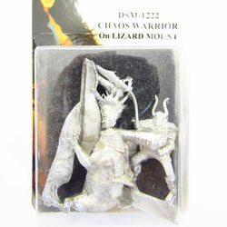 DSM1222 Chaos Warrior on Lizard Mount Miniature Elmore Masterwork (ONLINE ORDER ONLY)
