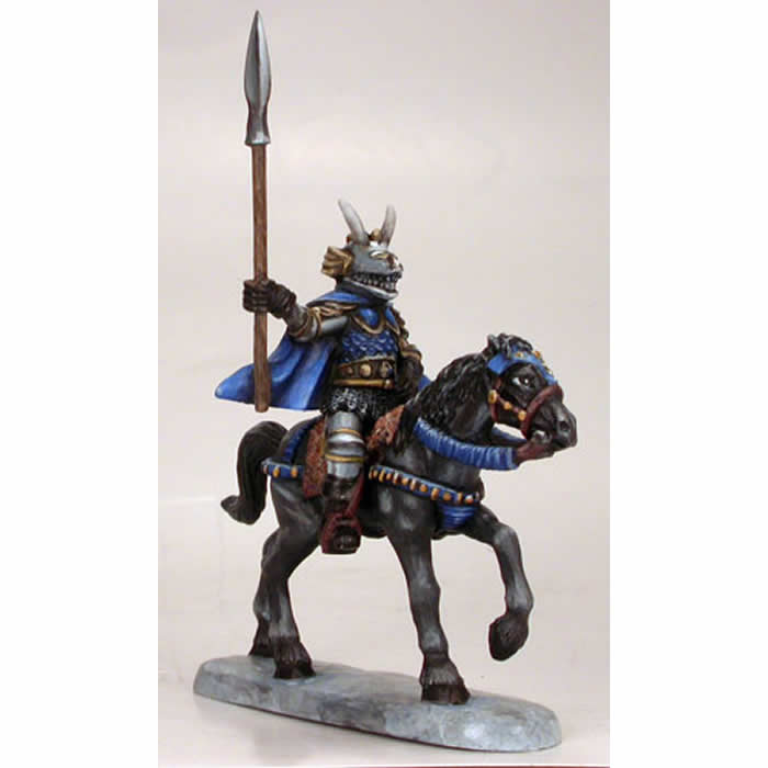DSM1223 Chaos Warrior with Spear Mounted on Hourse Miniature (ONLINE ORDER ONLY)