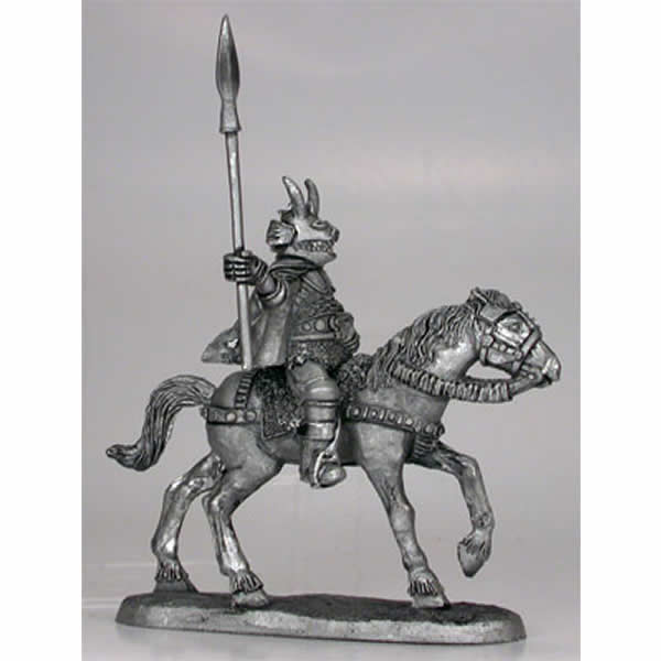 DSM1223 Chaos Warrior with Spear Mounted on Hourse Miniature (ONLINE ORDER ONLY)