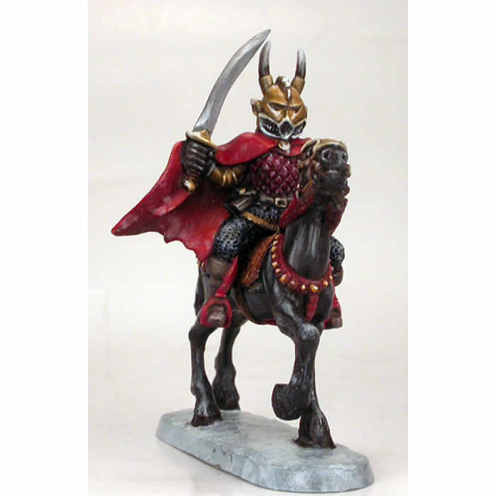 DSM1224 Chaos Warrior with Spear Mounted on Hourse Miniature (ONLINE ORDER ONLY)