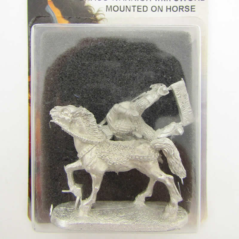 DSM1224 Chaos Warrior with Spear Mounted on Hourse Miniature (ONLINE ORDER ONLY)