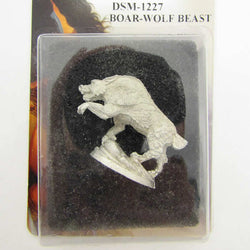 DSM1227 Boar Wolf Beast Miniature Elmore Masterwork (ONLINE ORDER ONLY)