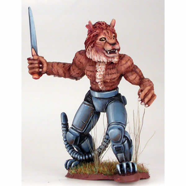 DSM1229 Cat Warrior With Dagger Miniature Elmore Masterwork (ONLINE ORDER ONLY)