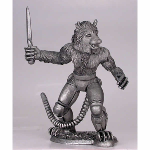 DSM1229 Cat Warrior With Dagger Miniature Elmore Masterwork (ONLINE ORDER ONLY)