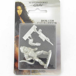 DSM1230 Cat Warrior with Laser Miniature Elmore Masterwork (ONLINE ORDER ONLY)