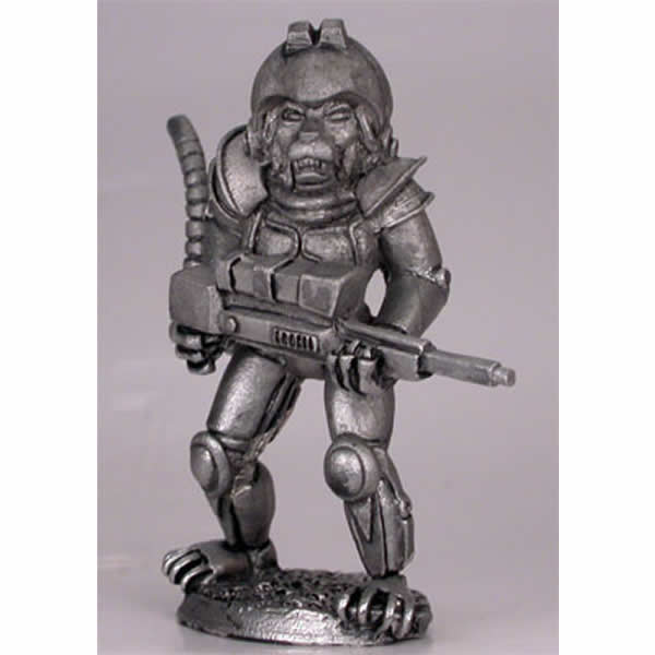 DSM1230 Cat Warrior with Laser Miniature Elmore Masterwork (ONLINE ORDER ONLY)