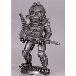 DSM1230 Cat Warrior with Laser Miniature Elmore Masterwork (ONLINE ORDER ONLY)