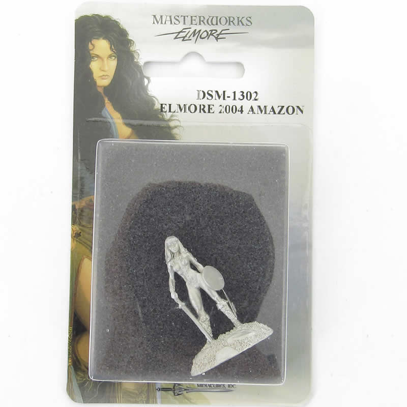 DSM1302 2004 Amazon Miniature Elmore Masterwork Dark Sword Miniatures (ONLINE ORDER ONLY)