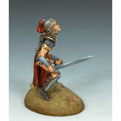 DSM1311 Crouching Female Warrior Miniature Elmore Masterwork (ONLINE ORDER ONLY)