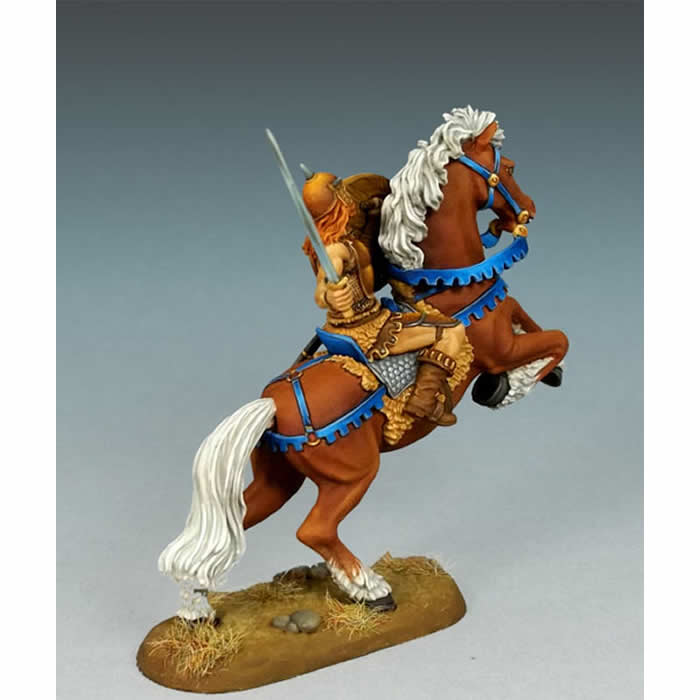 DSM1312 Mounted Male Warrior Miniature Elmore Masterwork (ONLINE ORDER ONLY)
