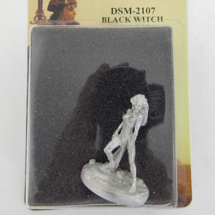 DSM2107 Black Witch Miniature Parkinson Masterworks Dark Sword (ONLINE ORDER ONLY)