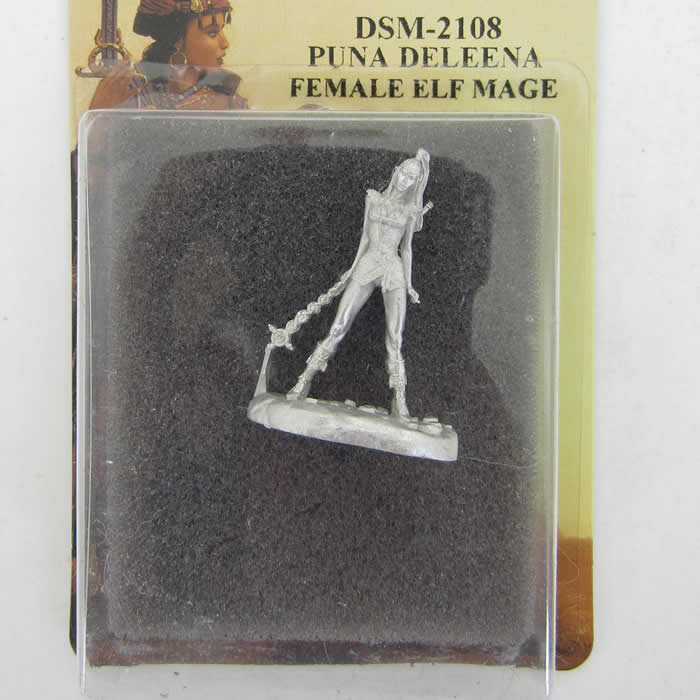 DSM2108 Puna Deleena Female Elven Mage Miniature (ONLINE ORDER ONLY)