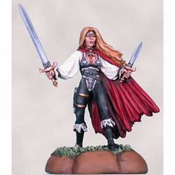 DSM3103 Female Roque with Sword Miniature Caldwell Masterworks (ONLINE ORDER ONLY)