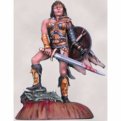 DSM3106 Dragon Blood Female Warrior with Sword Miniature (ONLINE ORDER ONLY)