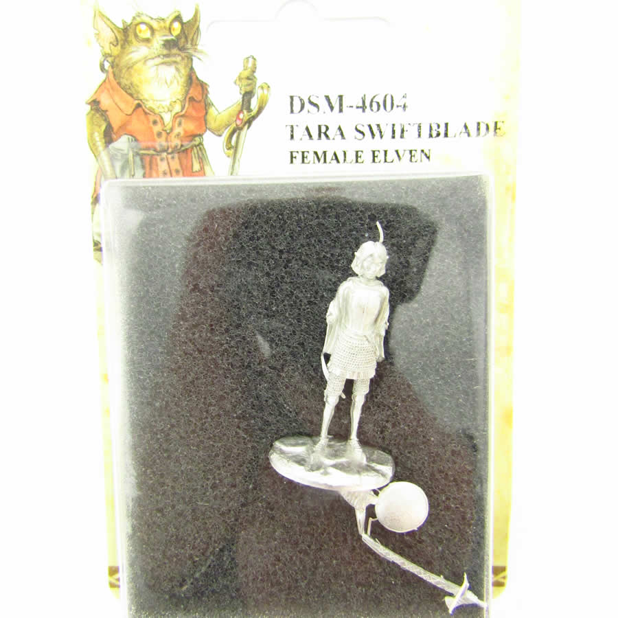 DSM4604 Tara Swiftblade Female Elven Warrior Miniature (ONLINE ORDER ONLY)