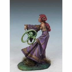 DSM4611 Ash Firefeather Female Elven Mage Miniature Diterlizzi Masterworks (ONLINE ORDER ONLY)