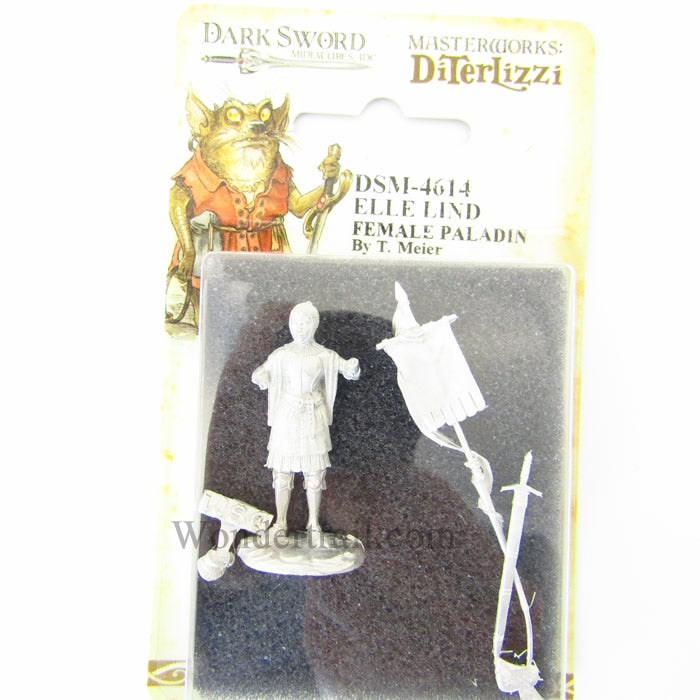 DSM4614 Elle Lind Female Paladin Miniature Diterlizzi Masterworks (ONLINE ORDER ONLY)