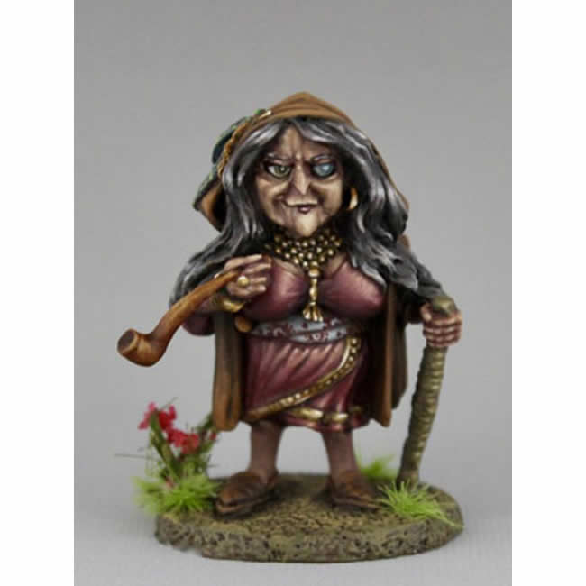 DSM4640 Female Witch Hag Miniature Diterlizzi Masterworks (ONLINE ORDER ONLY)