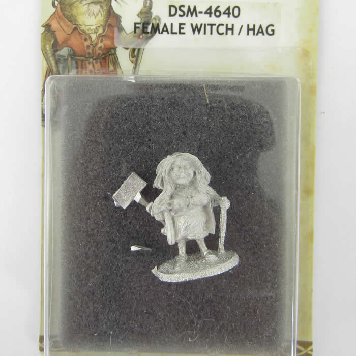 DSM4640 Female Witch Hag Miniature Diterlizzi Masterworks (ONLINE ORDER ONLY)