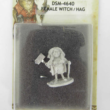 DSM4640 Female Witch Hag Miniature Diterlizzi Masterworks (ONLINE ORDER ONLY)