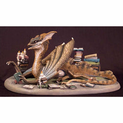 DSM4800 Book Wyrm Dragon Diorama Set Miniature Diterlizzi Masterworks (ONLINE ORDER ONLY)