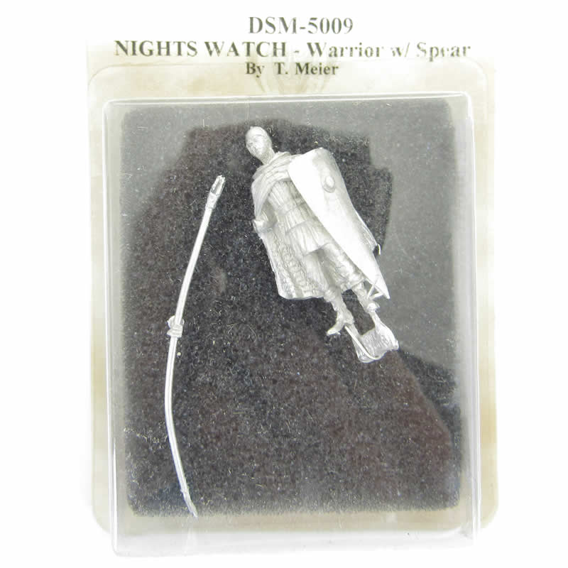 DSM5009 Nights Watch Warrior With Spear Miniature George R.R. Martin (ONLINE ORDER ONLY)