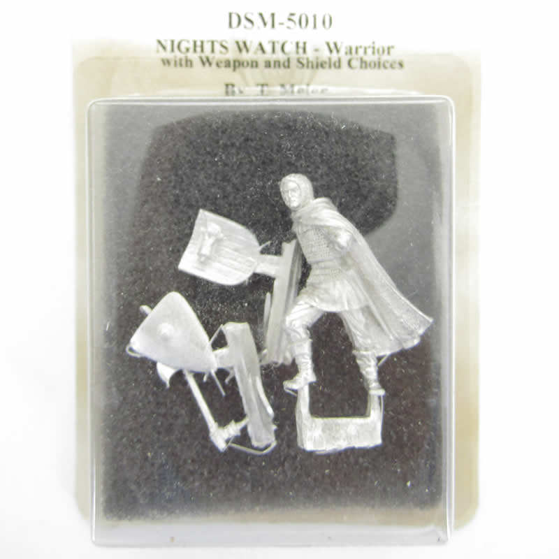 DSM5010 Nights Watch Warrior With Sword and Shield Miniature (ONLINE ORDER ONLY)