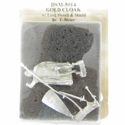 DSM5014 Gaurd Cloak with Long Sword and Shield Miniature (ONLINE ORDER ONLY)