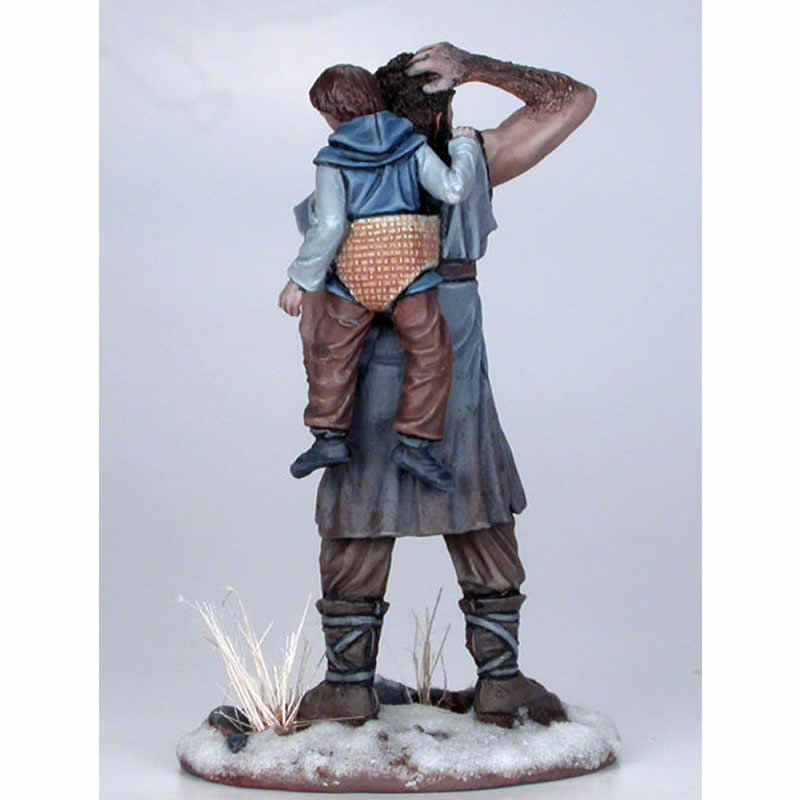 DSM5047 Hodor and Bran Stark Miniature George R.r. Martin Masterworks (ONLINE ORDER ONLY)