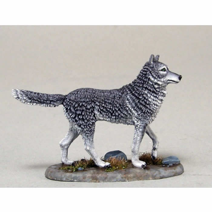 DSM5064 Greywind Direwolf Miniature George R.R. Martin Masterworks Dark Sword Miniatures (ONLINE ORDER ONLY)
