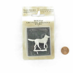 DSM5064 Greywind Direwolf Miniature George R.R. Martin Masterworks Dark Sword Miniatures (ONLINE ORDER ONLY)