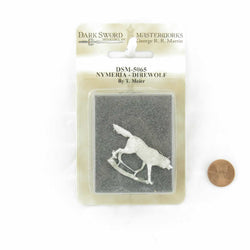 DSM5065 Nymeria Direwolf Miniature George R.R. Martin Masterworks Dark Sword Miniatures (ONLINE ORDER ONLY)