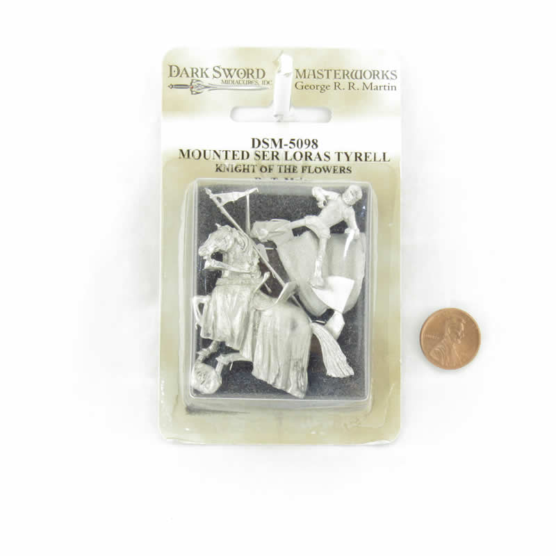 DSM5098 Ser Loras Tyrell Knight of the Flowers Miniature Figurine George R.R. Martin (ONLINE ORDER ONLY)