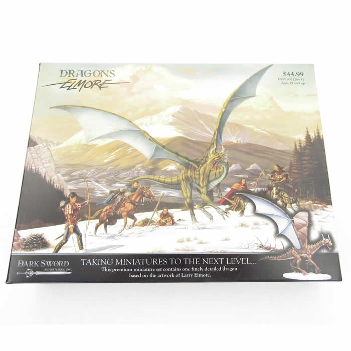 DSM6001 Mountain Conflict Miniature Elmore Dragons Set 1 (Unpainted) (ONLINE ORDER ONLY)