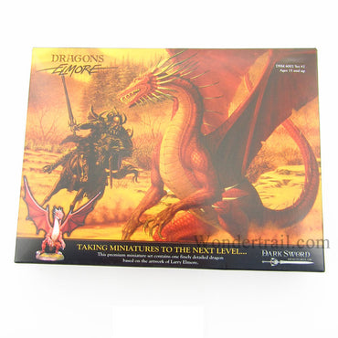 DSM6002 Crimson Dawn Miniature Elmore Dragons Set 2 (Unpainted) (ONLINE ORDER ONLY)