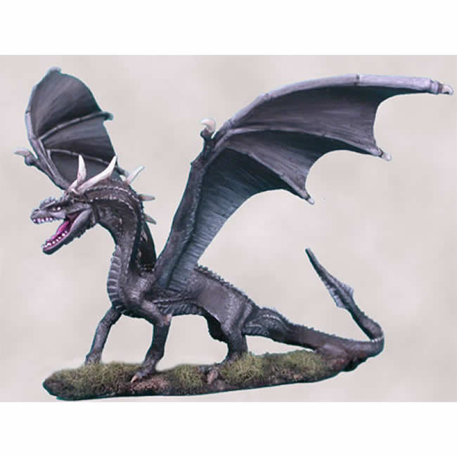 DSM7002 Black Dragon Miniature Visions In Fantasy Dark Sword Miniatures (ONLINE ORDER ONLY)