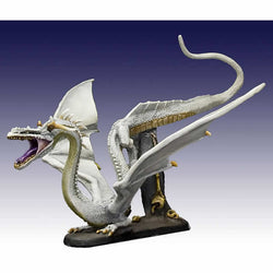 DSM7004 White Dragon Miniature Visions In Fantasy Dark Sword Miniatures (ONLINE ORDER ONLY)