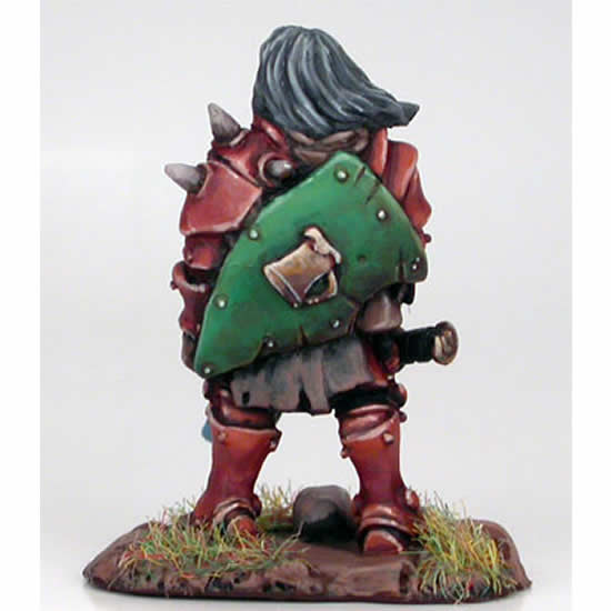 DSM7203 Male Swarven Fighter with Weapon Assortment Miniature (ONLINE ORDER ONLY)